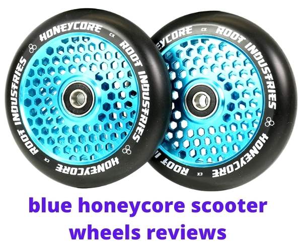 blue honeycore scooter wheels reviews