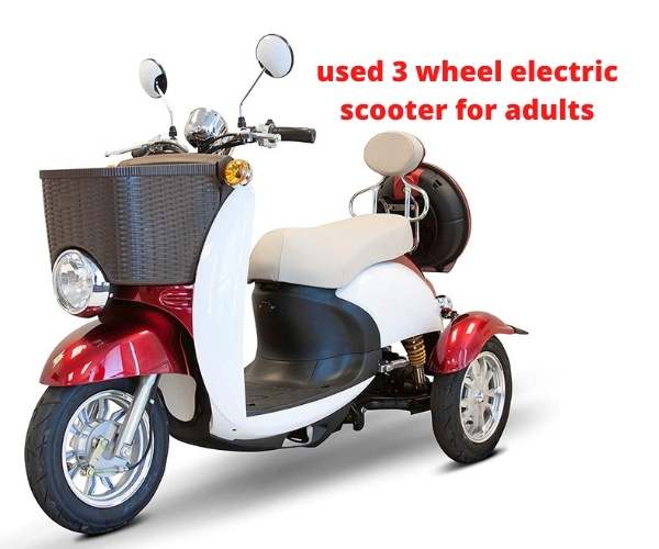 used 3 wheel electric scooter for adults