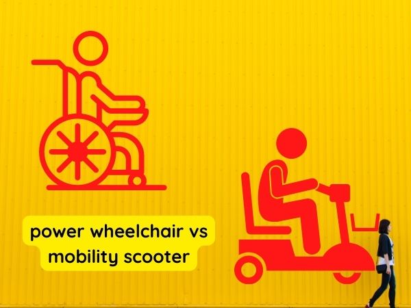 power wheelchair vs mobility scooter