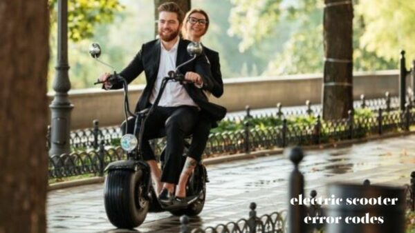 electric scooter error codes