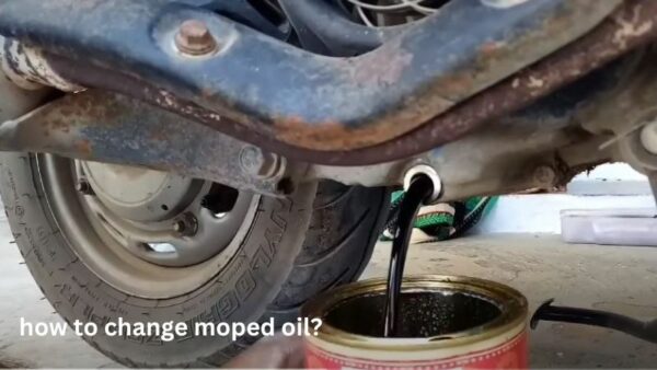 how to change moped oil