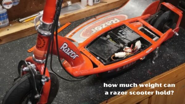 how much weight can a razor scooter hold?