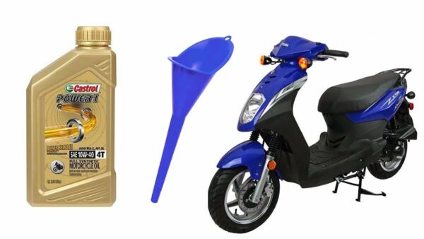How Much Oil Does A 50Cc Scooter Require