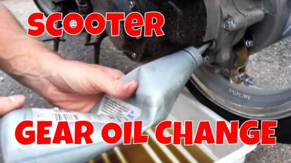 Gear Oil Change On A 50Cc Scooter