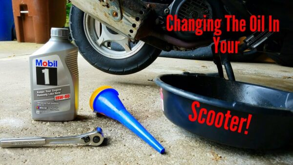 Changing Oil On A 50Cc Scooter