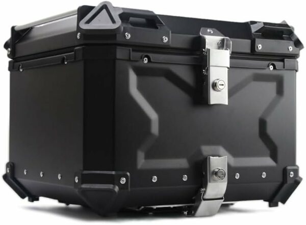 What are some scooter accessories for adding a storage box?