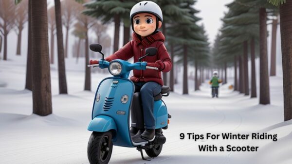 9 Tips For Winter Riding With a Scooter